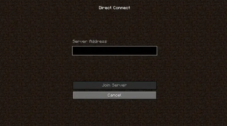 minecraft server connect