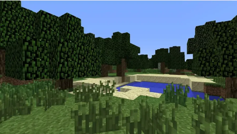 minecraft beginner scanario